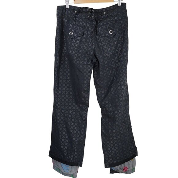 Obermeyer Womens Lani Pants Black Ski Snow Size 8 Style 95100 - Picture 13 of 16